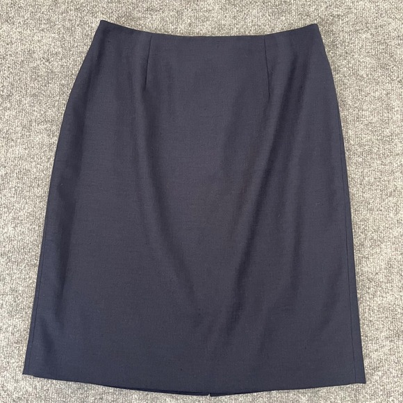 Amanda Smith Dresses & Skirts - Amanda Smith Suits Navy Blue Pencil Skirt Size 12 Tailored Career Workwear Lined
